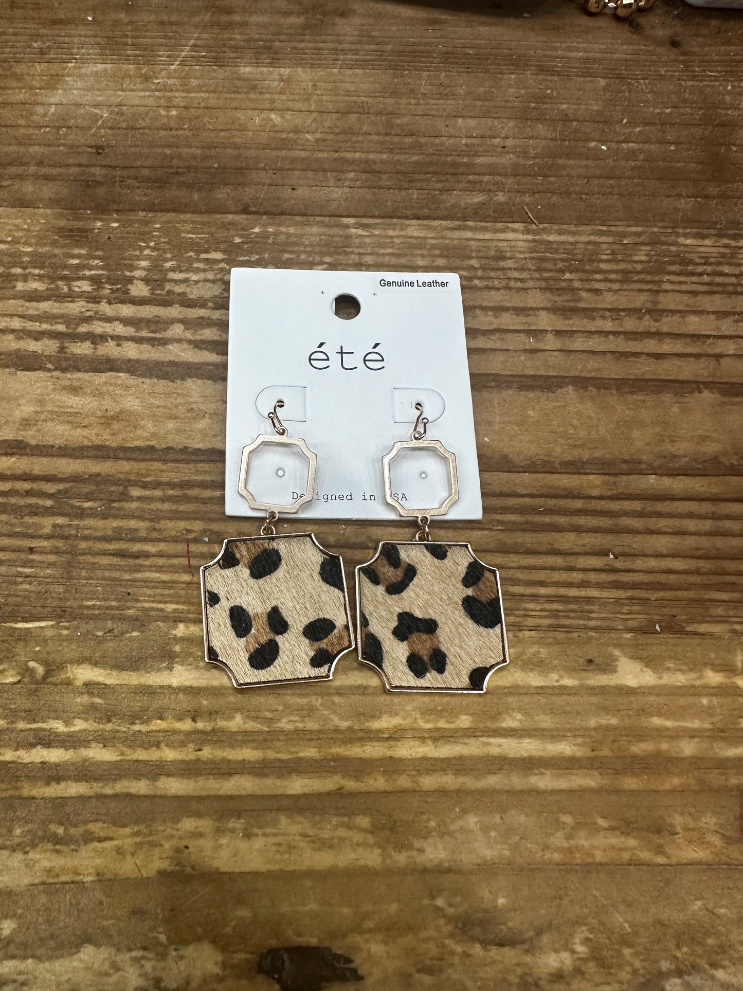Hex Shape Earrings