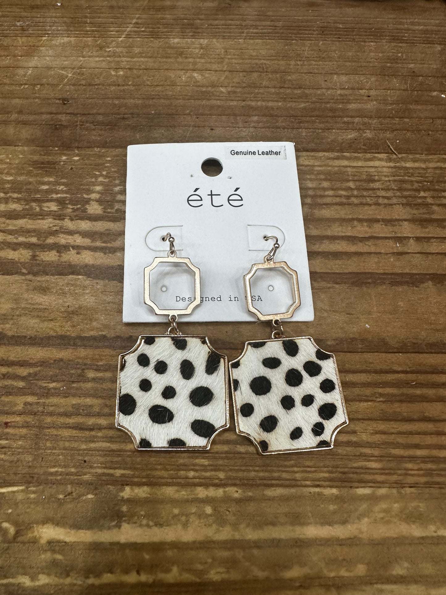 Hex Shape Earrings