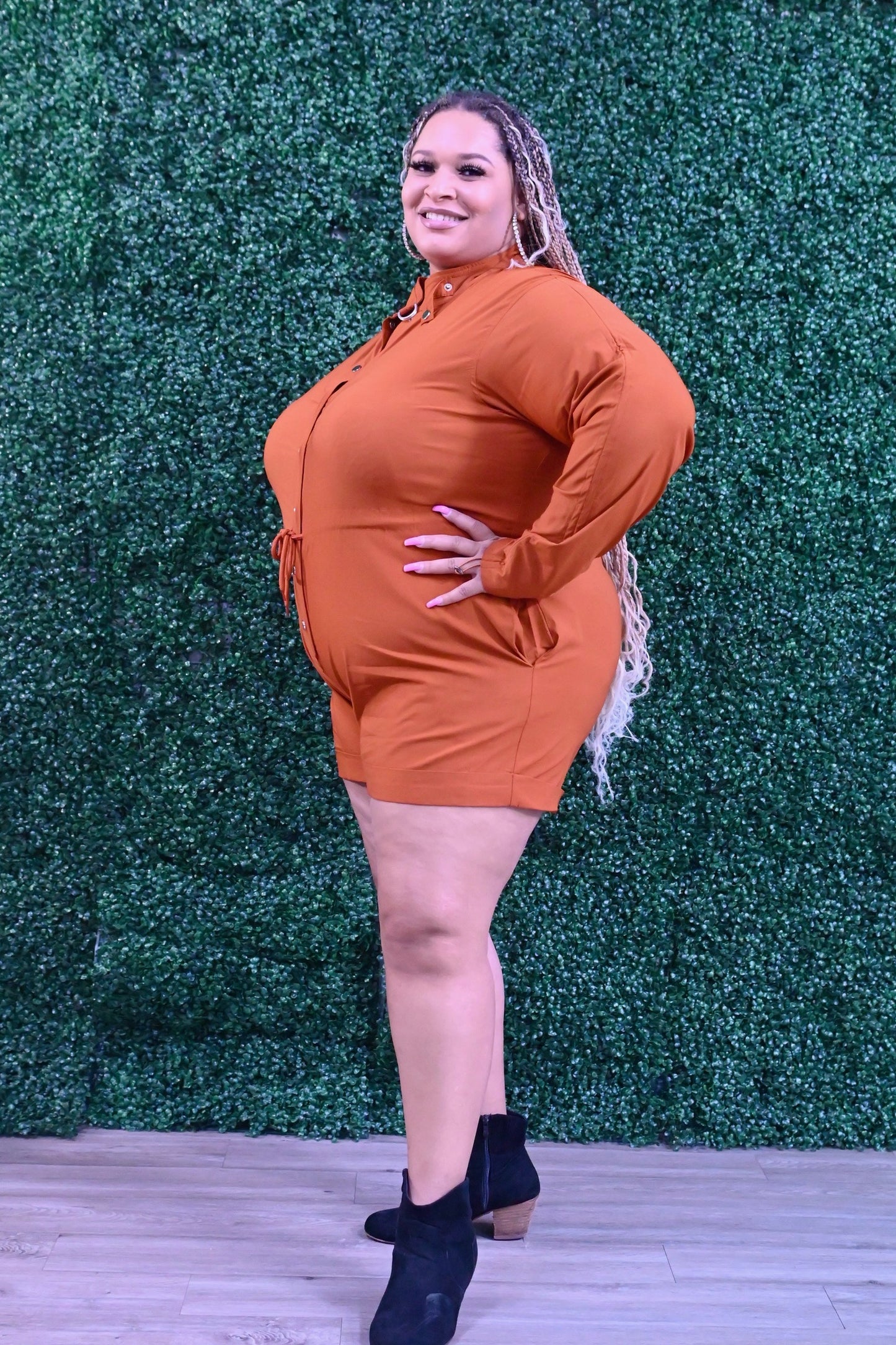 Vanessa Romper - Rust