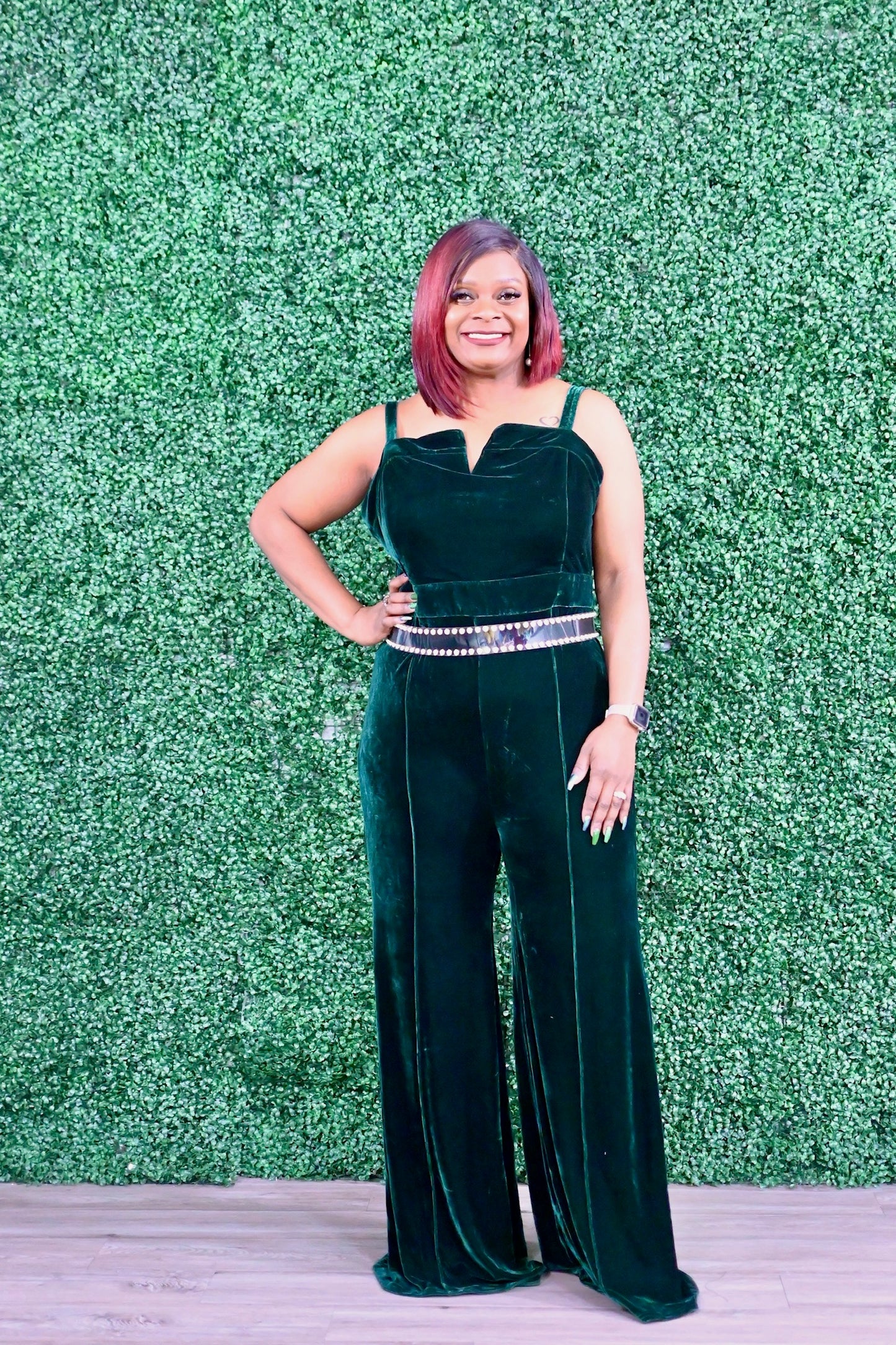 Tiffany Velvet Jumpsuit