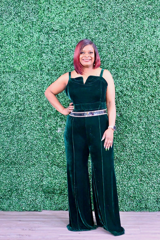 Tiffany Velvet Jumpsuit