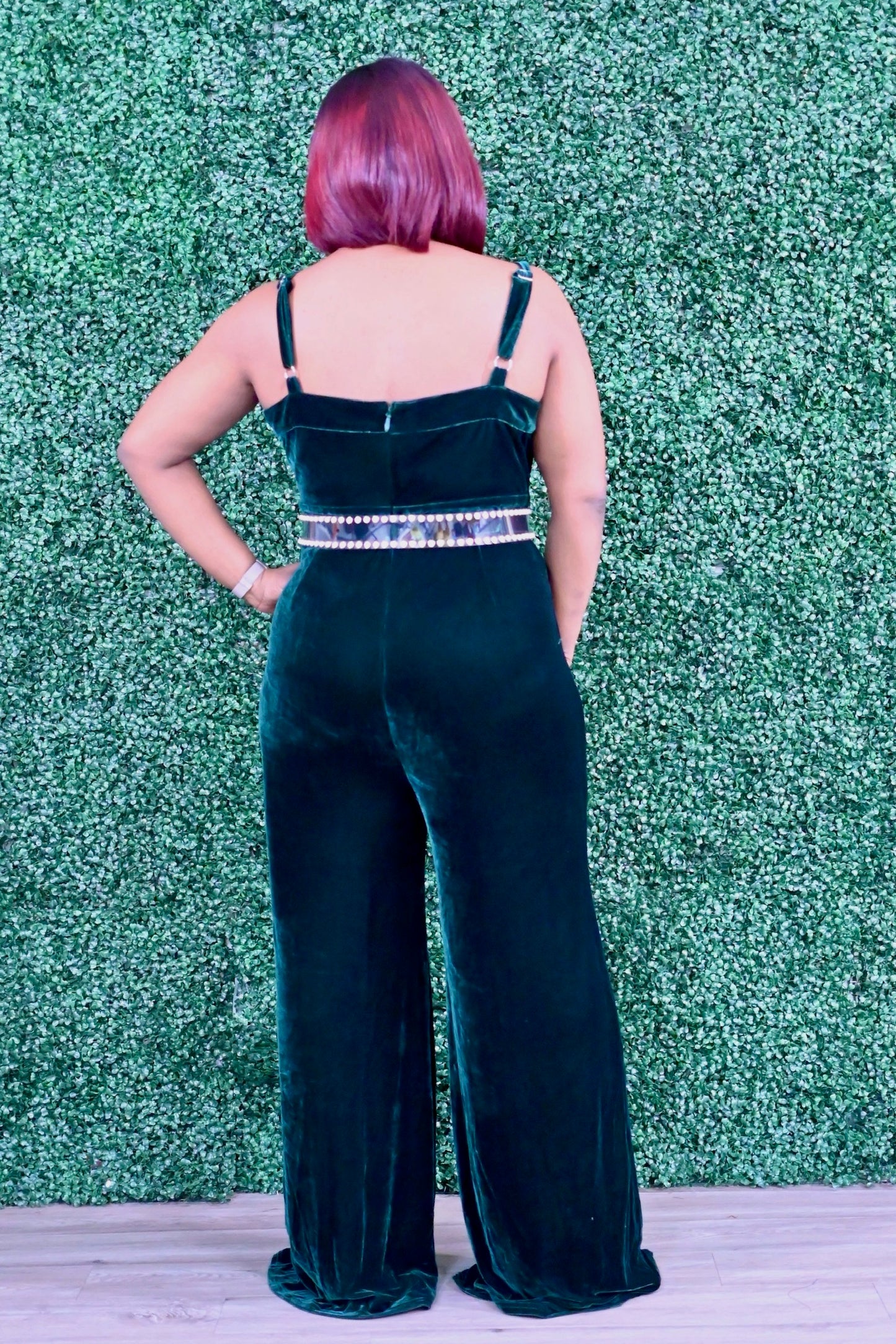 Tiffany Velvet Jumpsuit