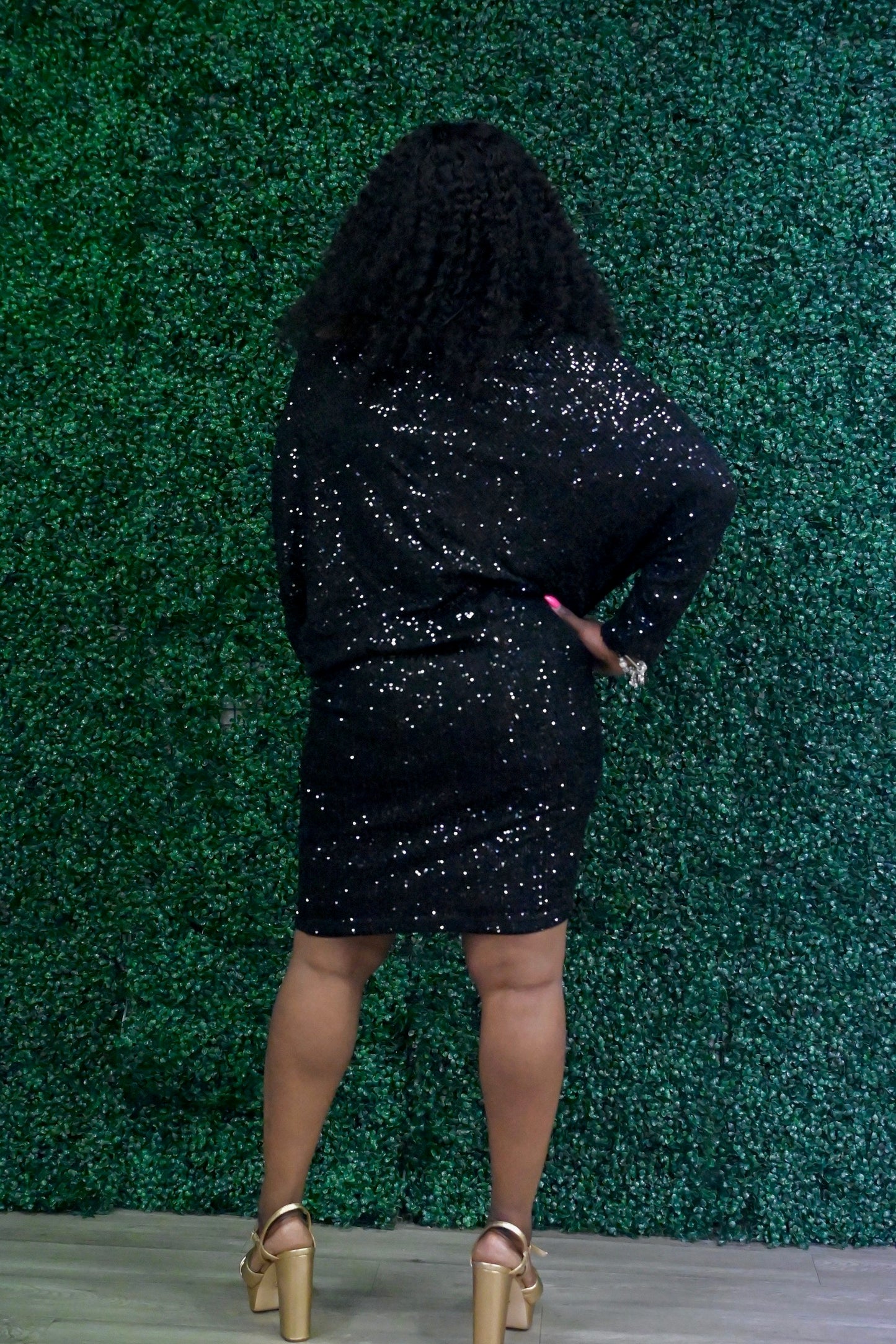 Zara Sequin Mini Dress