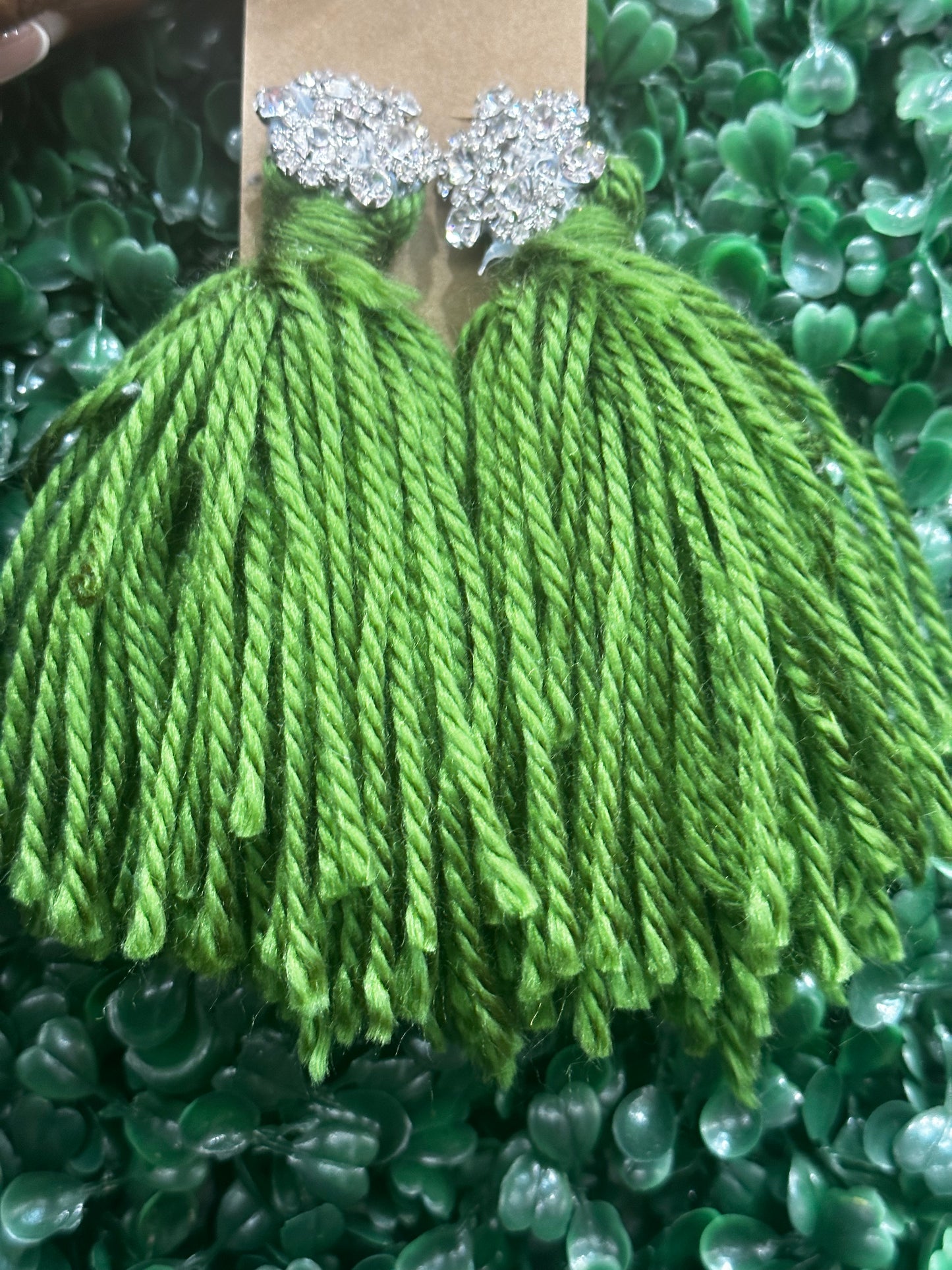 Fashion Yarn Earrings
