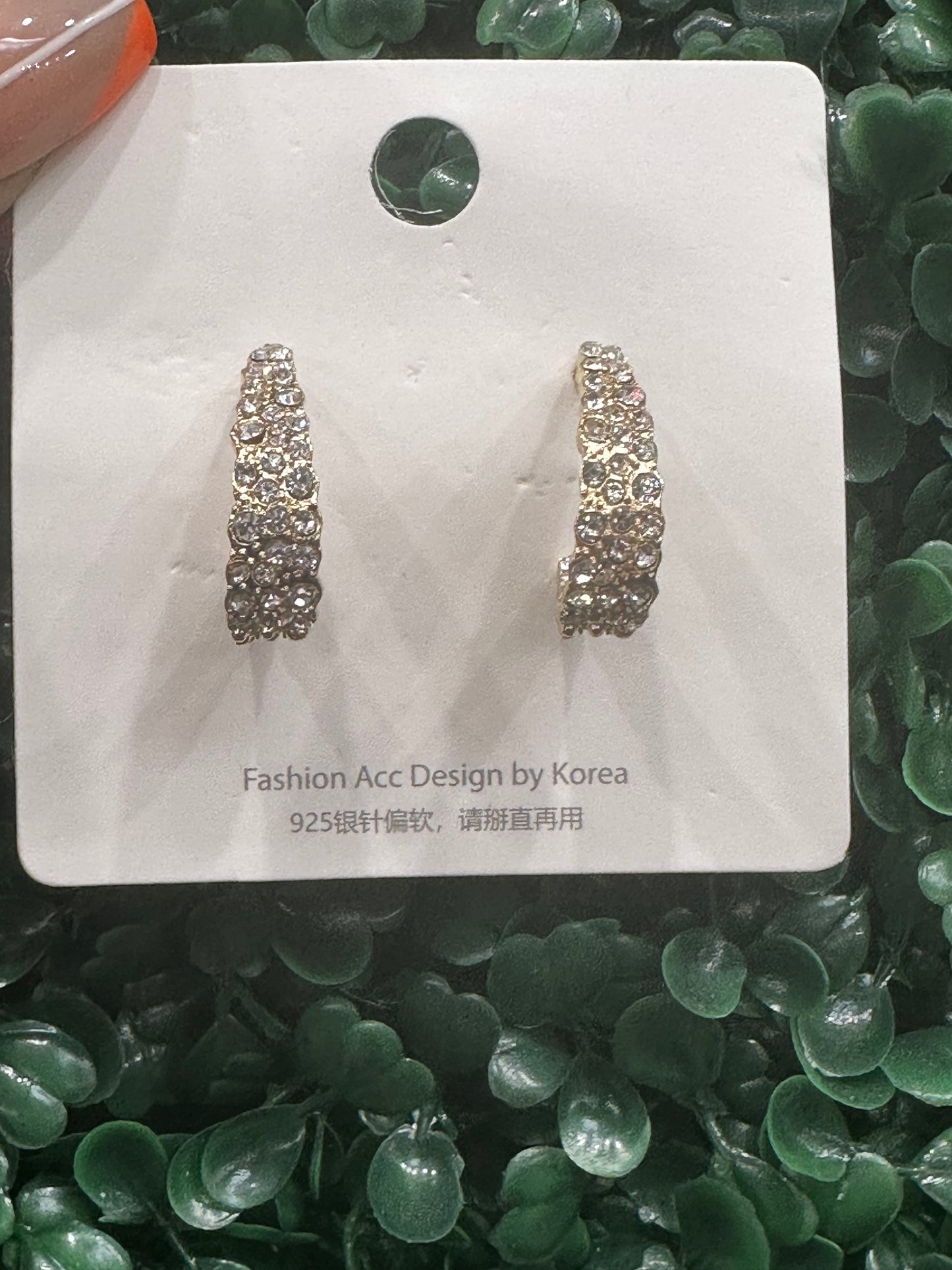 Rhinstone Half hoop