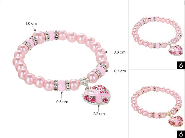 Breast Cancer Awareness Bracelet