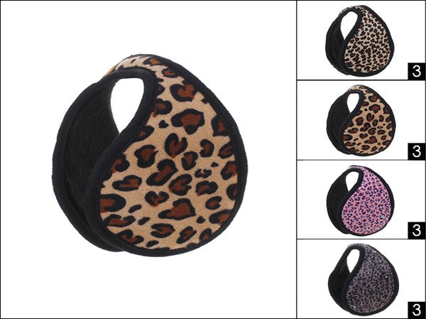 Animal Print Earmuffs