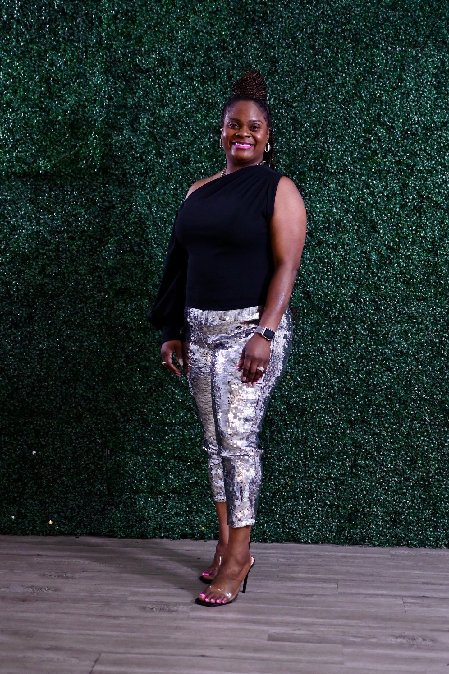 Arianna Sequin Capri *Final Sale*