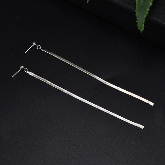Herringbone Bar Earrings