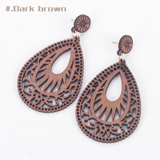 Teardrop earrings