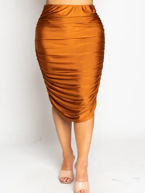 Anastacia Ruched Skirt