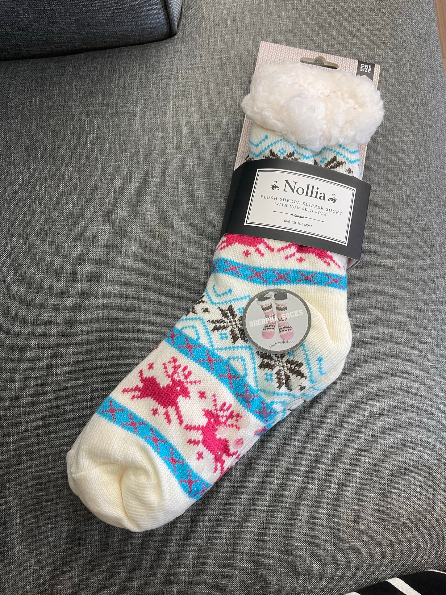 Holiday Sherpa Socks