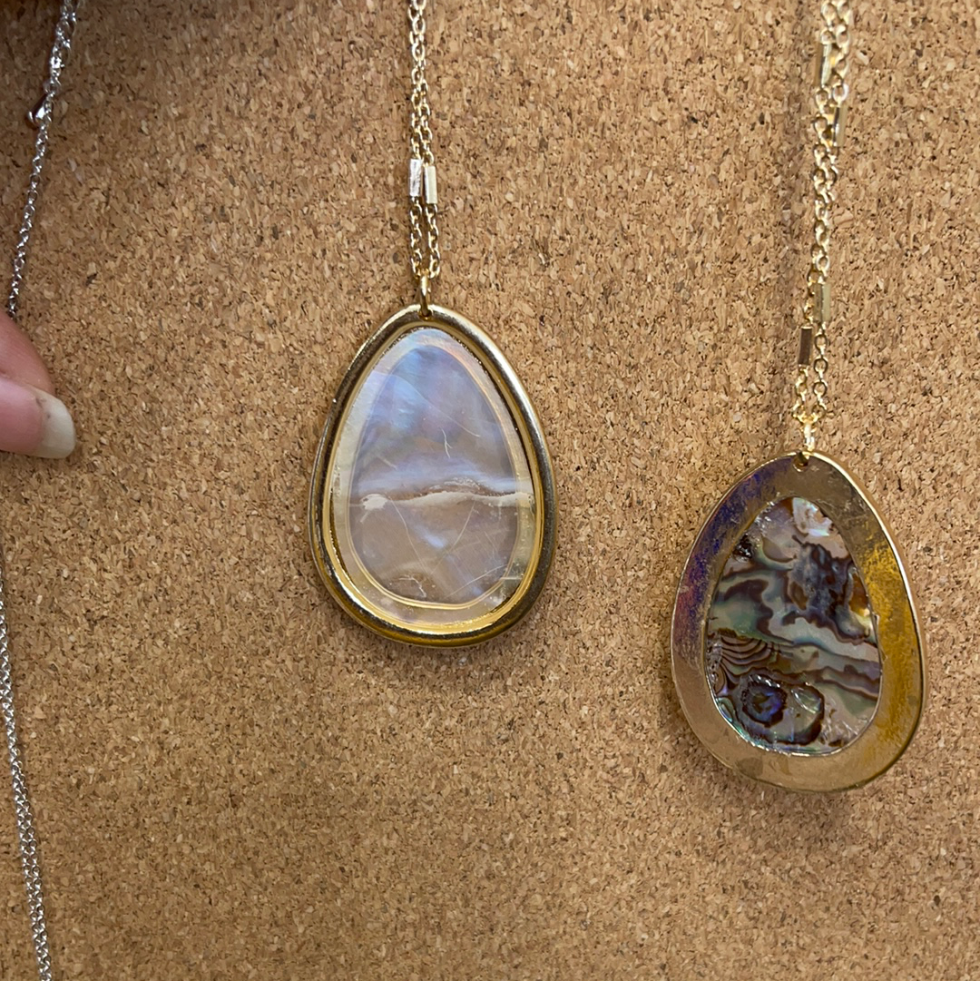 Oval Drop necklace