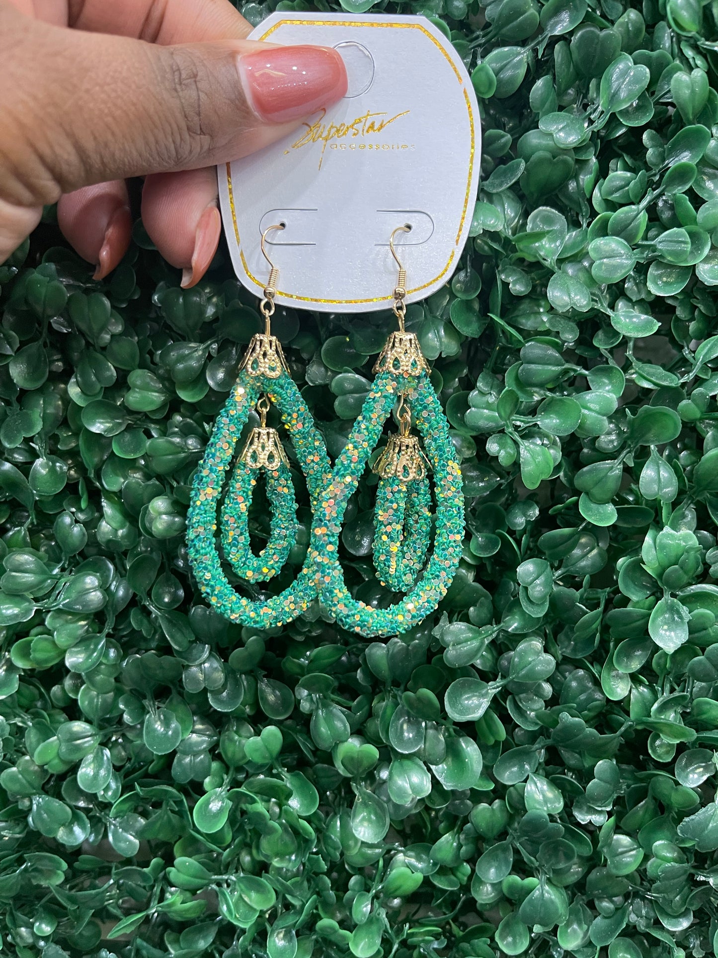 Confetti Loop earrings