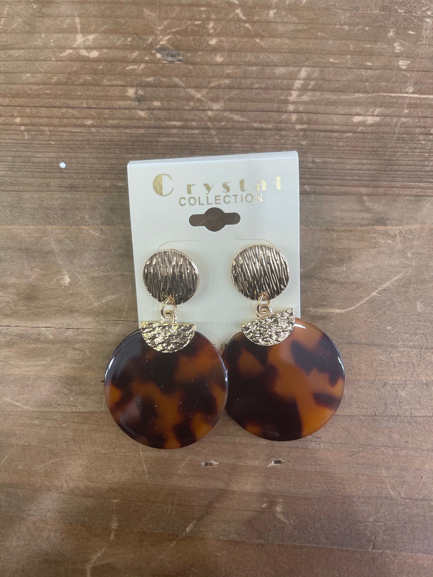 Tortoise Earrings