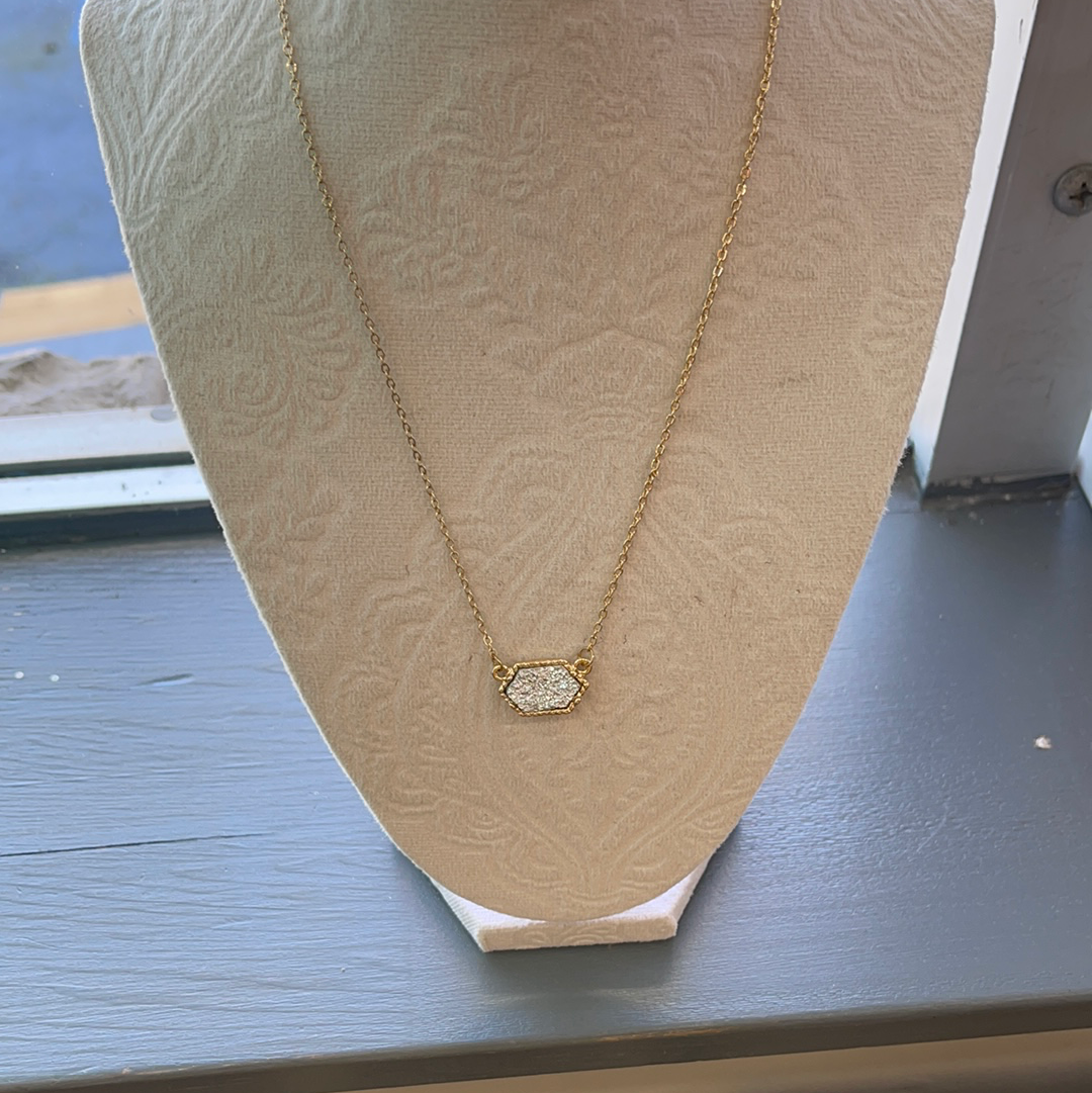 Drusy Necklace