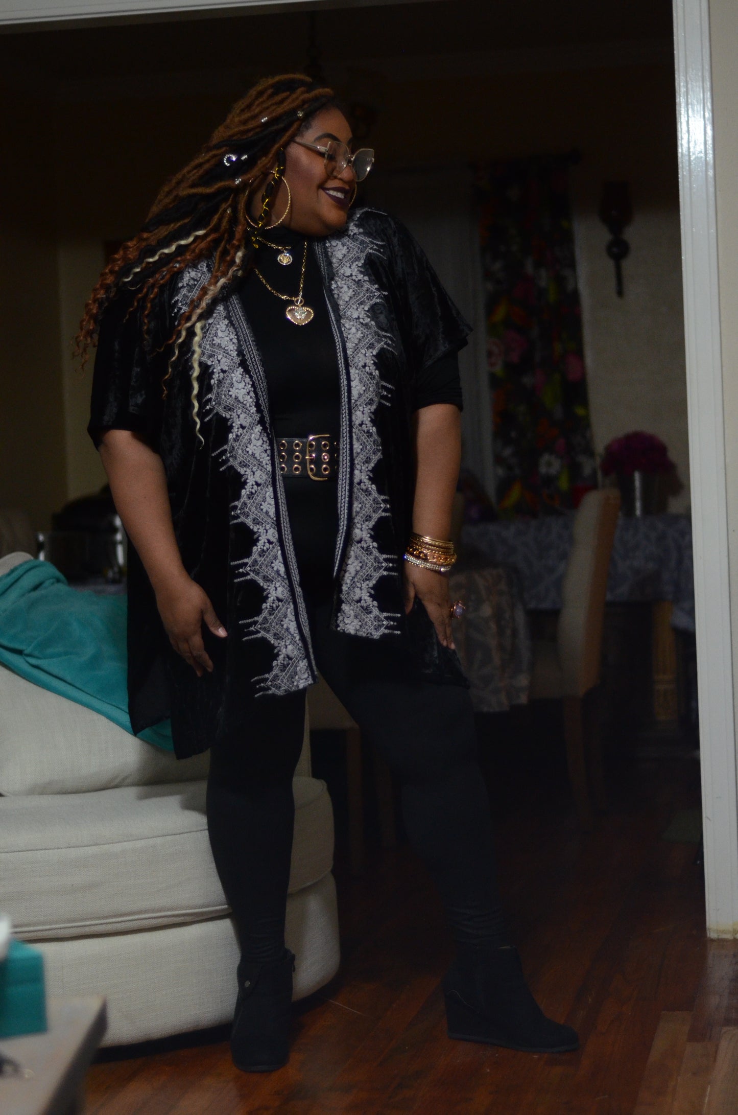 North Carolina Embroidered Cardigan *Final Sale*