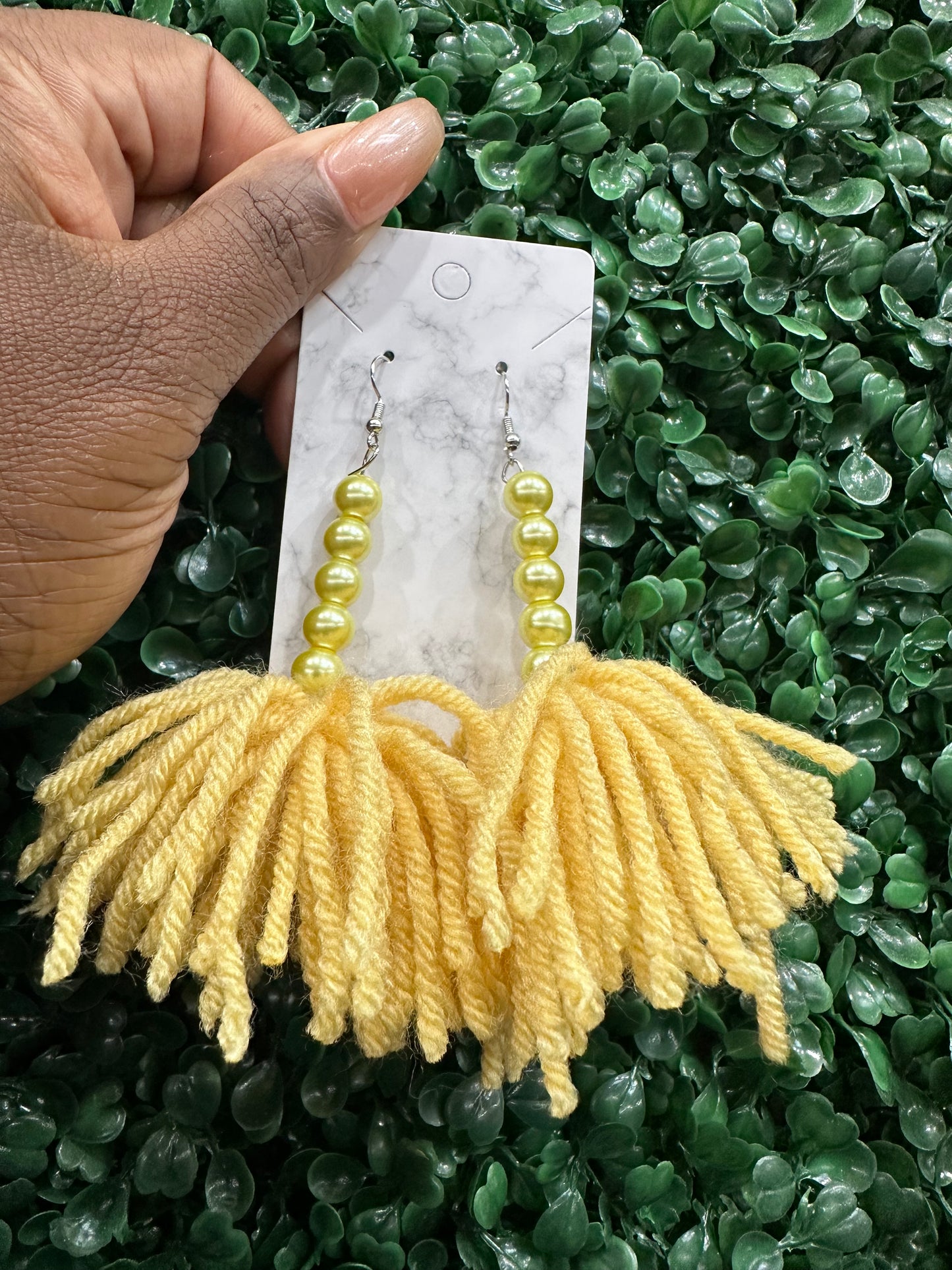 Fashion Yarn Earrings