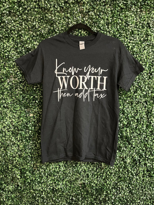 Know Your Worth Tee *Final Sale*