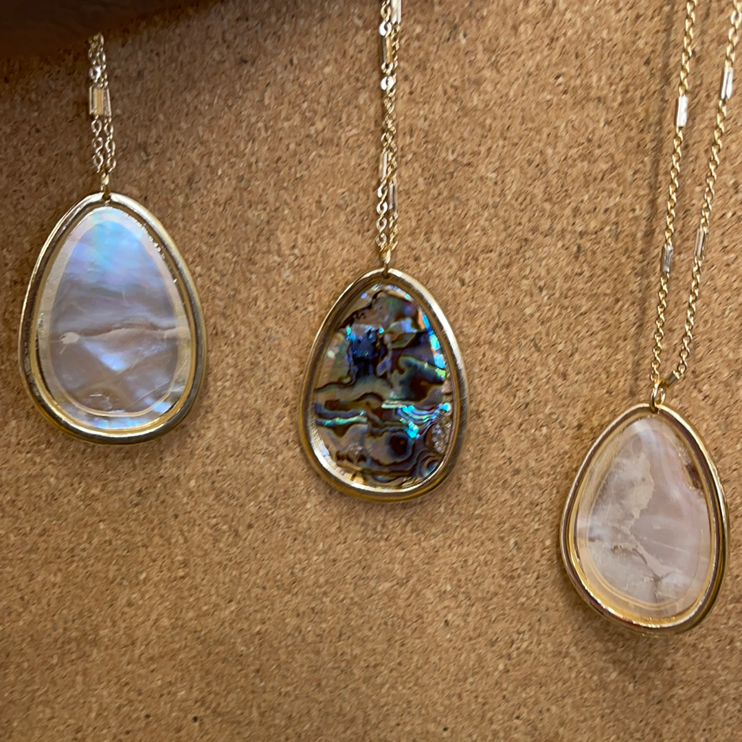Oval Drop necklace