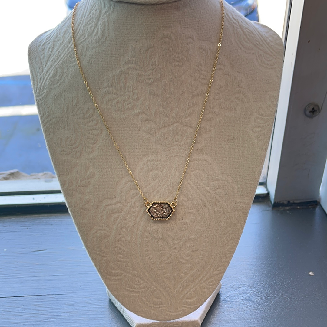 Drusy Necklace