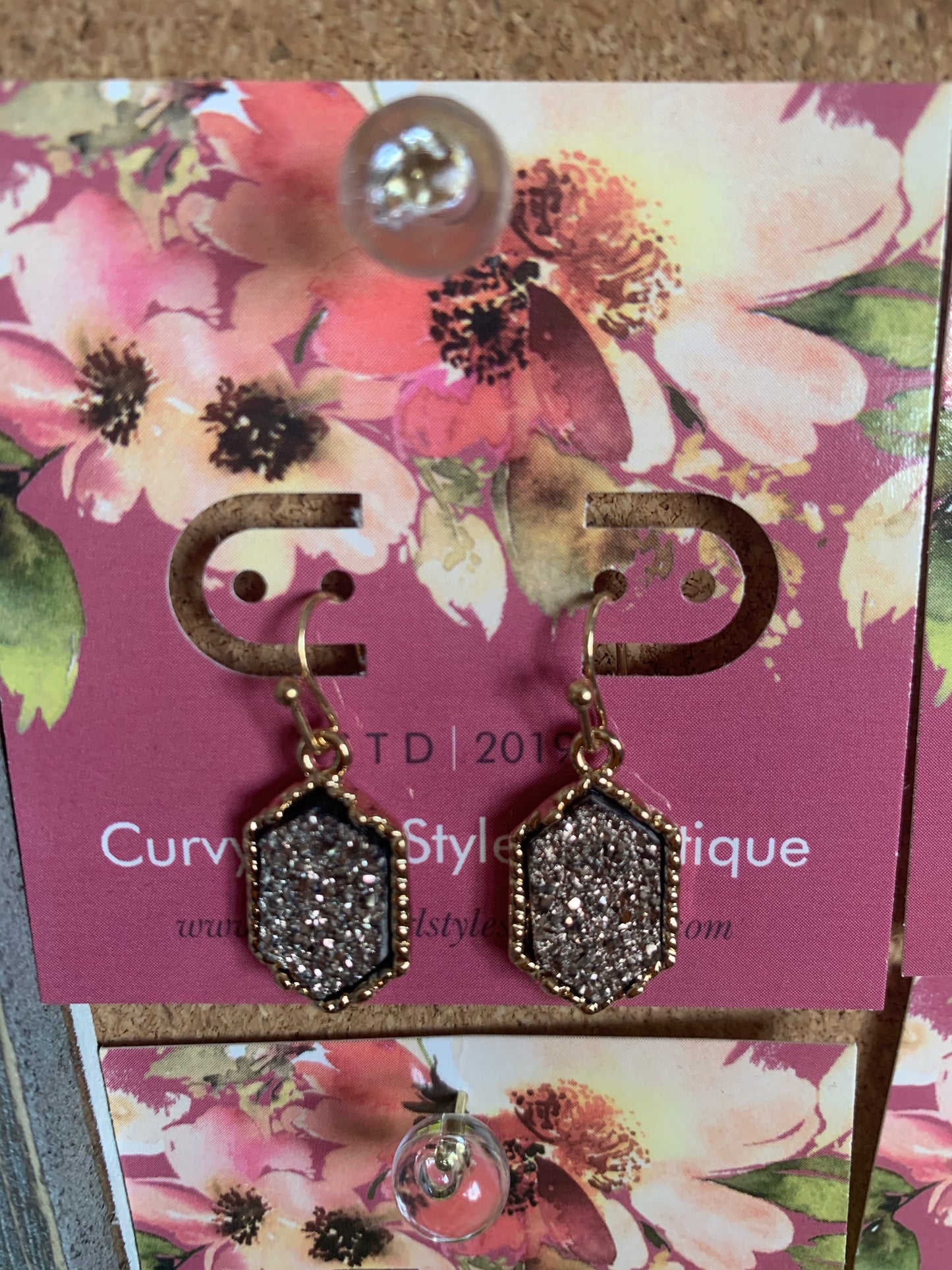 Drusy Earrings