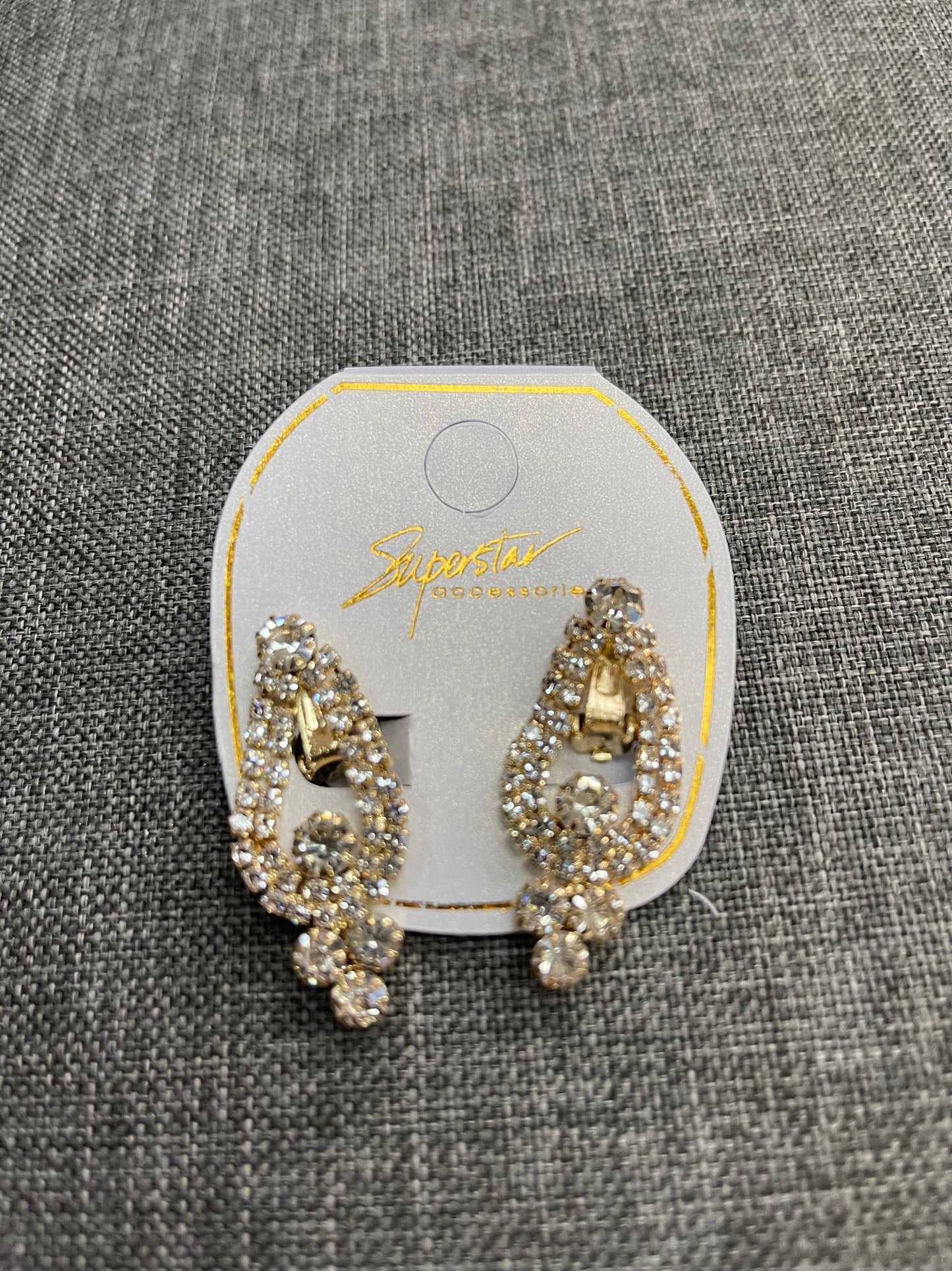 Crystal teardrop Earring