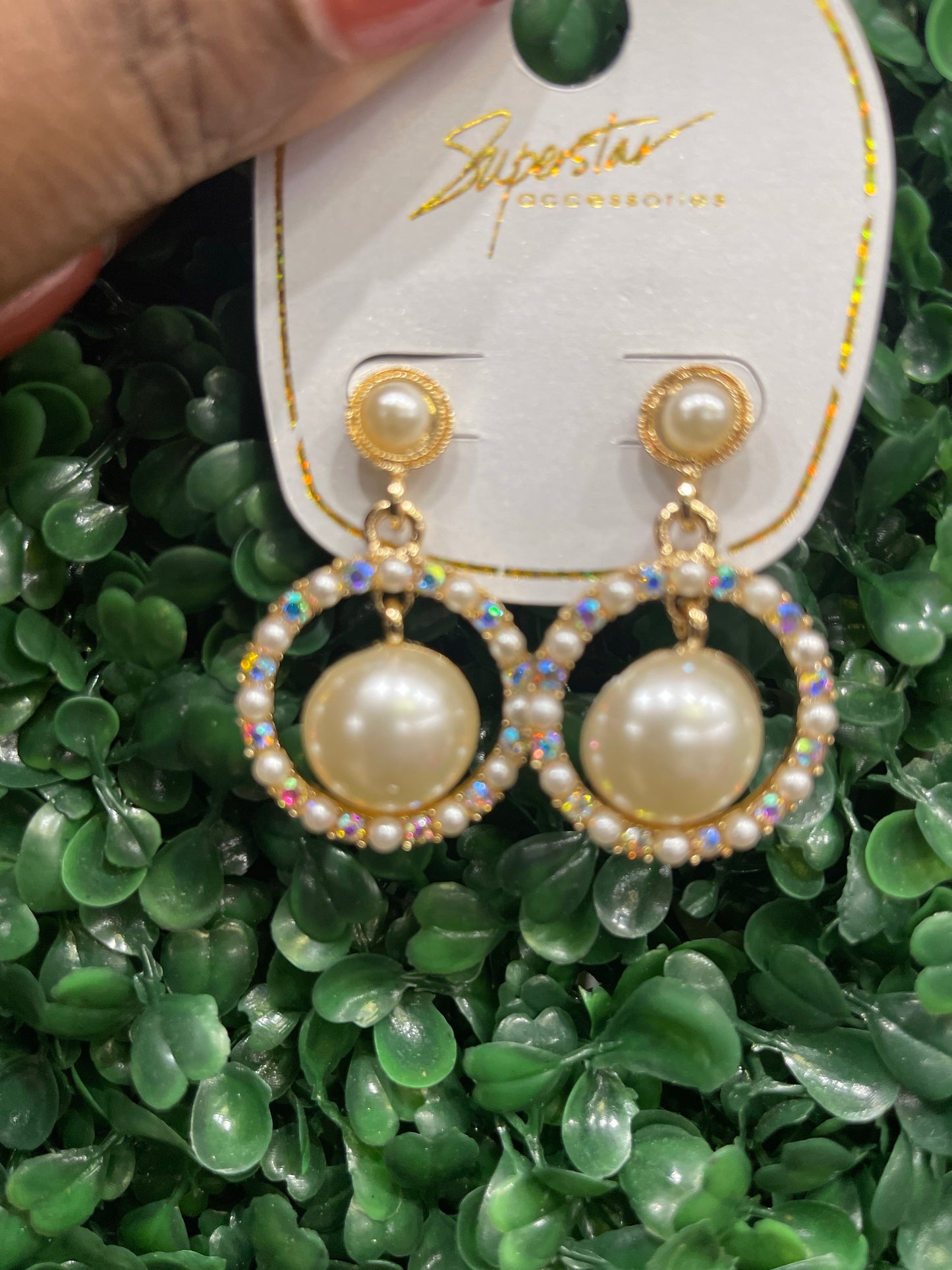 Pearl Chandelier Earring