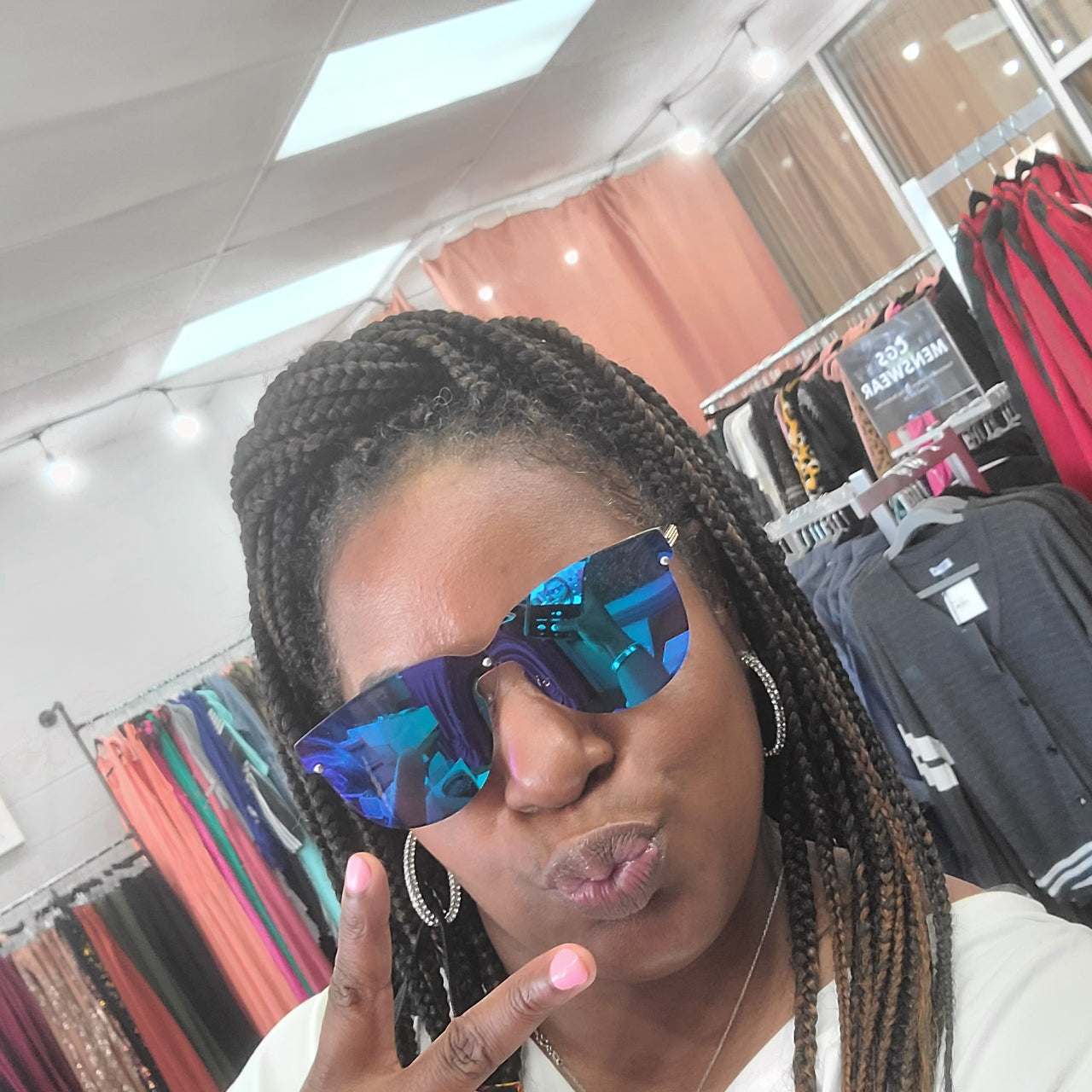 Mirror Finish Sunglasses