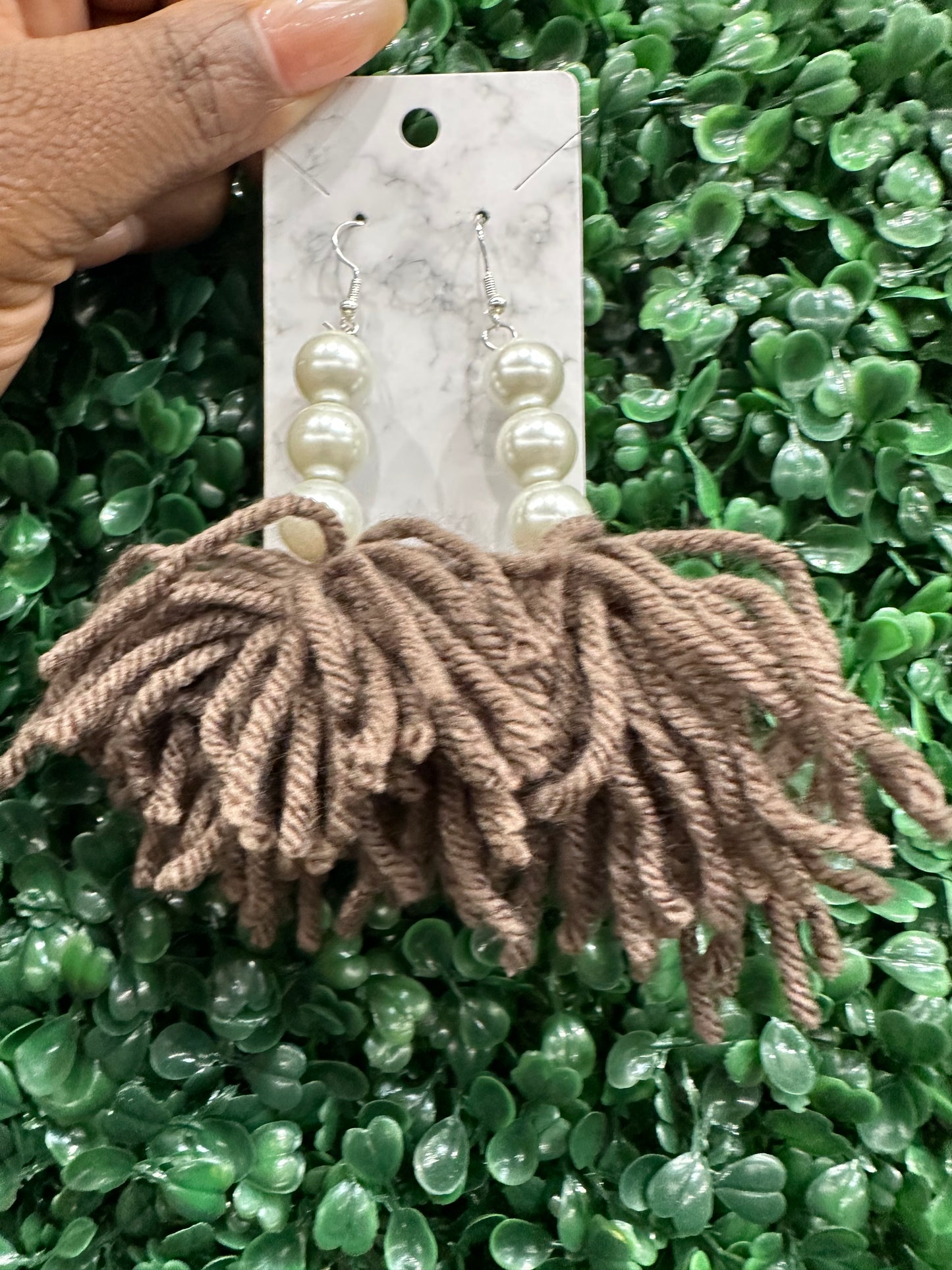 Fashion Yarn Earrings
