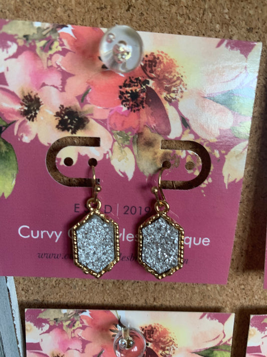 Drusy Earrings