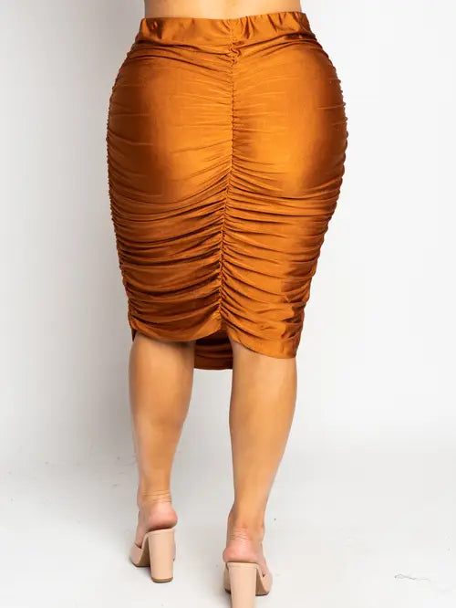 Anastacia Ruched Skirt