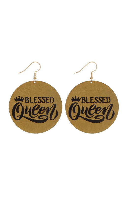 Blessed Queen Earrings