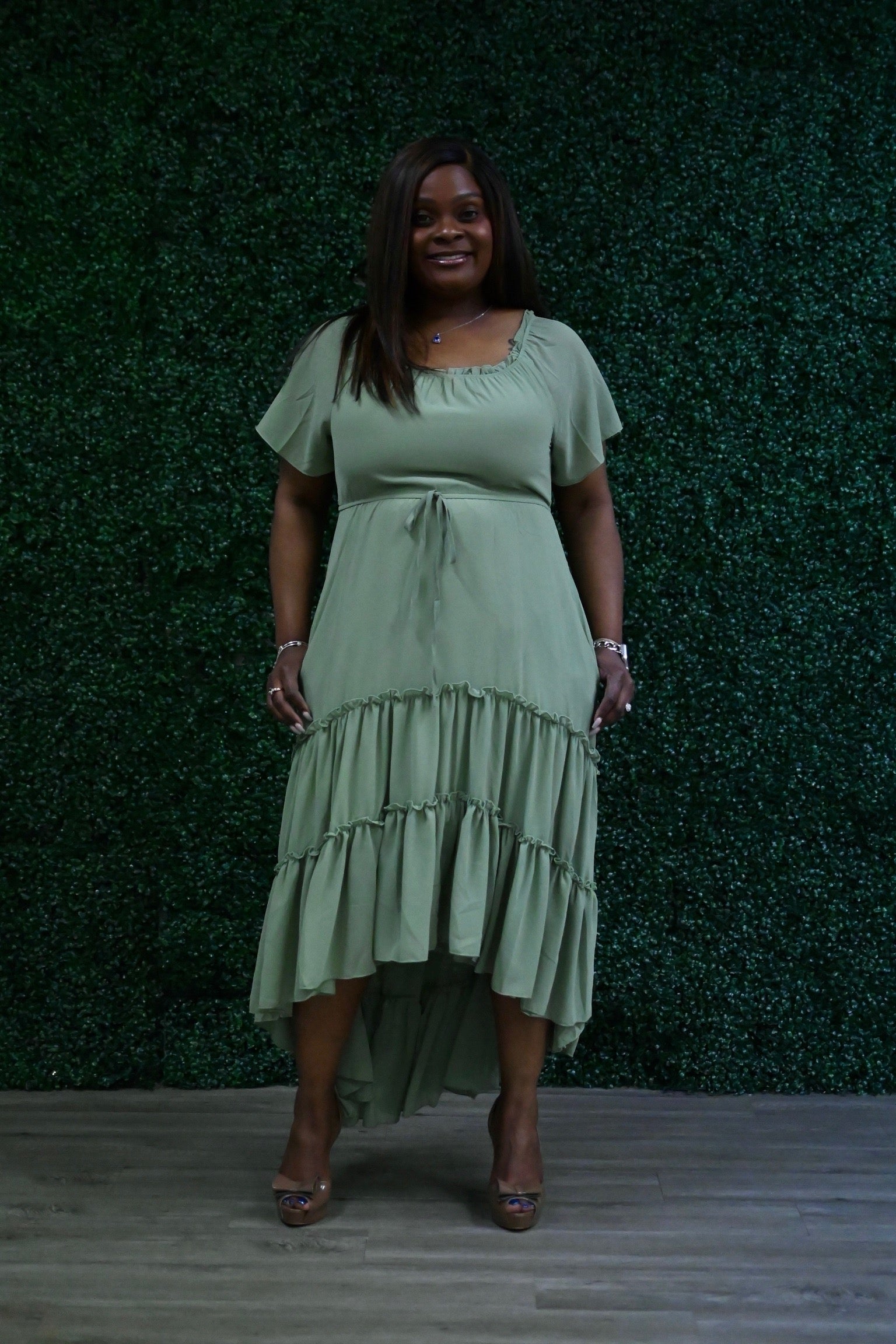 Callie Midi Dress *Final Sale* Curvy Girl Styles Boutique Callie Midi Dress *Final Sale* Curvy Girl Styles Boutique