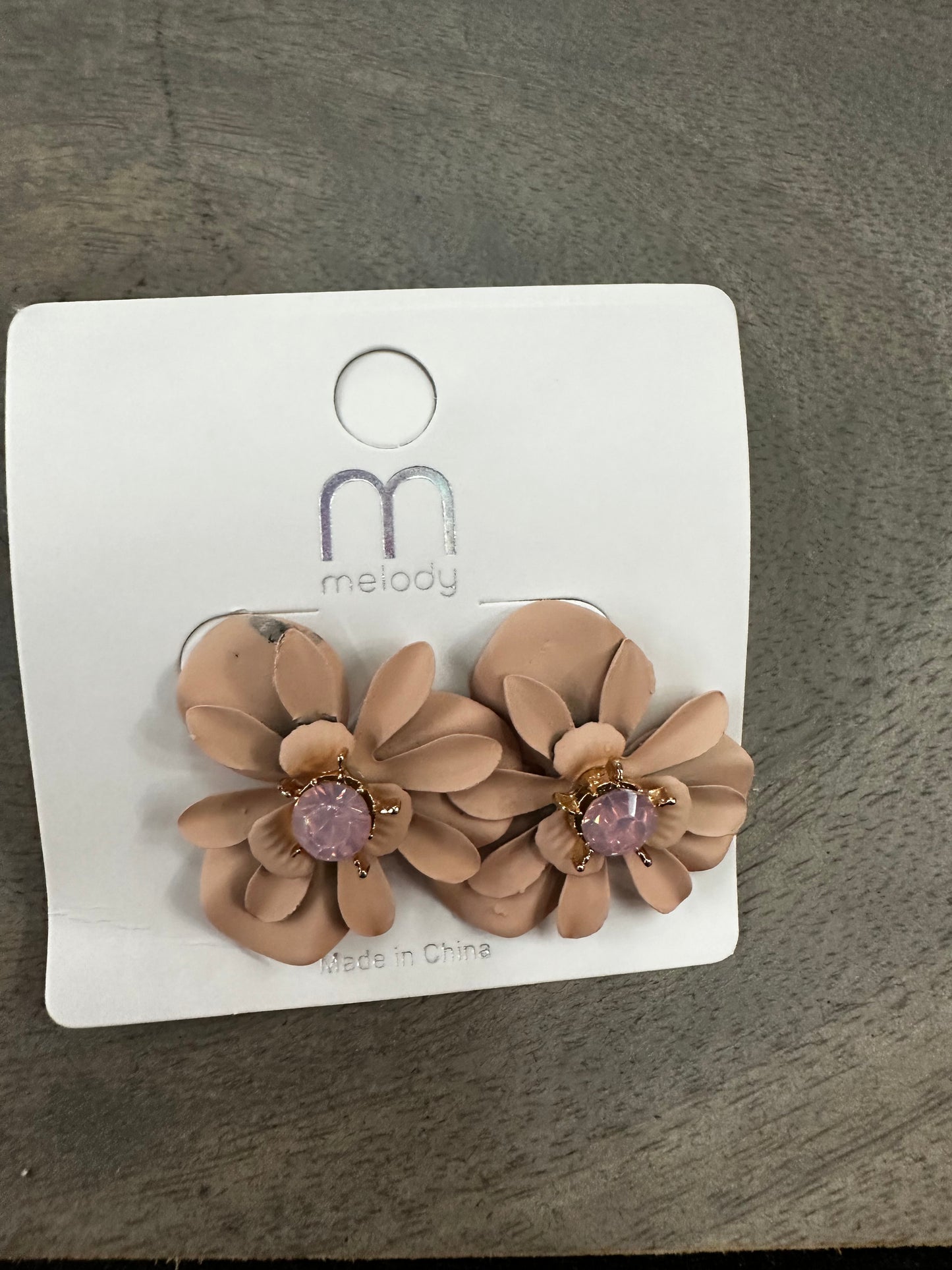 Matte Flower Earrings