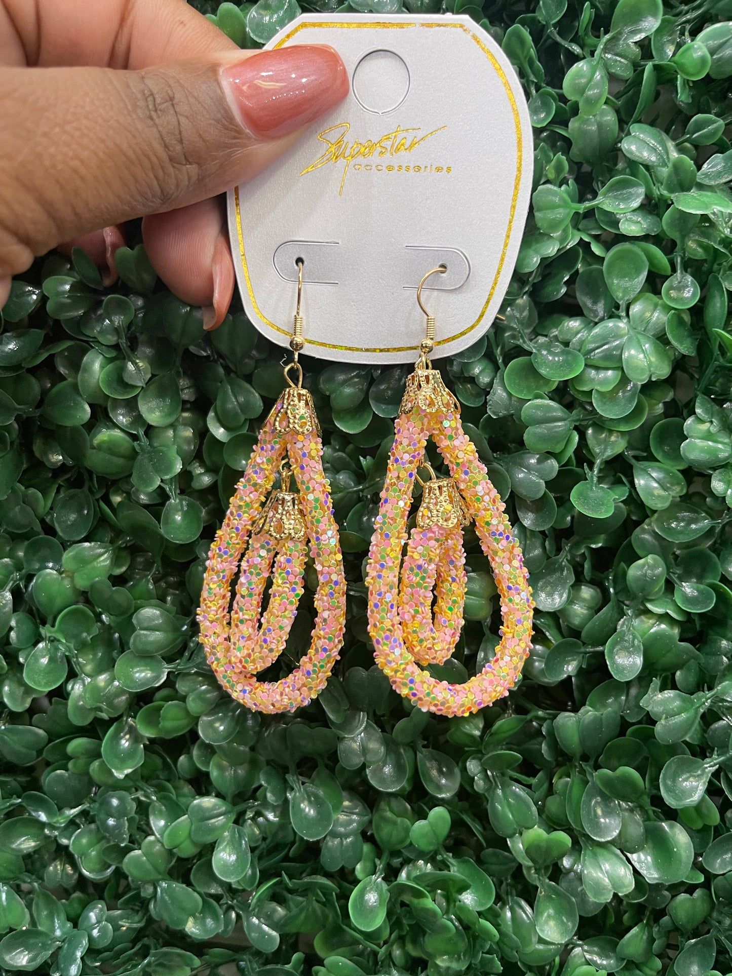 Confetti Loop earrings